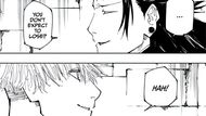 Gojo meets Kenjaku after being released (Image Source: MAPPA Studio)